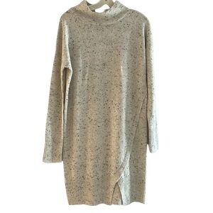 Lovestitch gray speckled sweater dress. Great for back to school. Small
